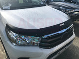 Injection Weather Shields + Bonnet Protector for Toyota Hilux Single Cab 2015-2020