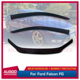 Weather Shields + Bonnet Protector for Ford Falcon FG 2008-2014