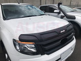 PRE-ORDER Injection Weather Shields + Bonnet Protector for Ford Ranger Dual Cab 2012-2015