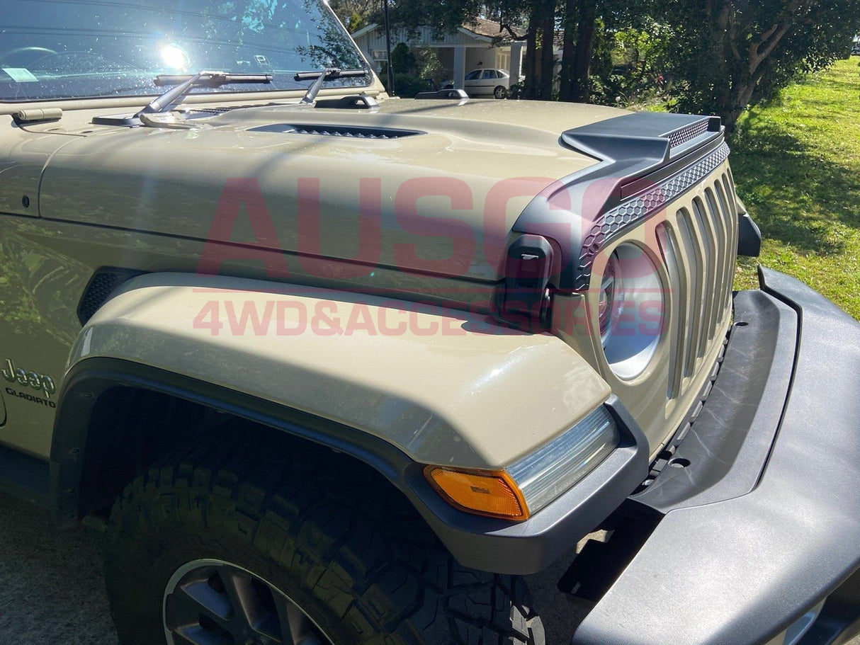 Weather Shields + Bonnet Protector for Jeep Gladiator 2020-Onwards